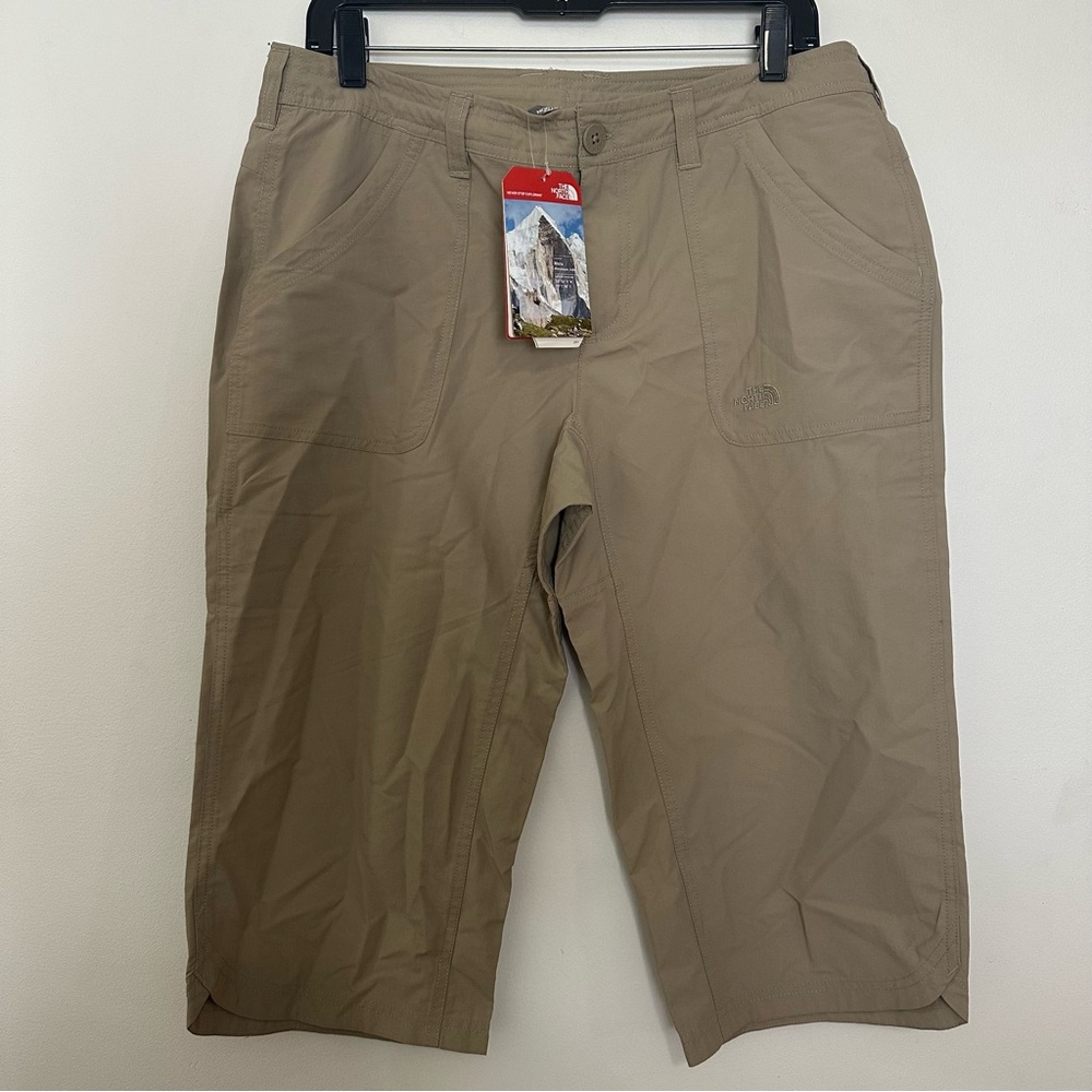 The North Face Horizon‎ II Capri Hiking Pants in Dune Beige Women's Size 10 NWT